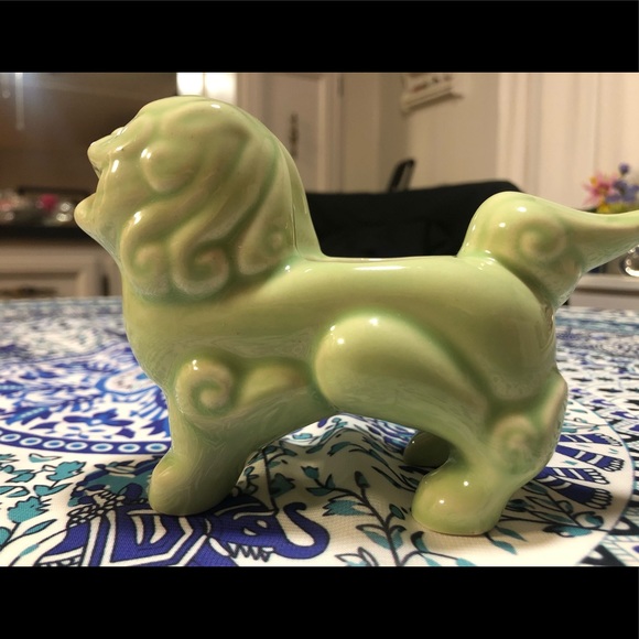 Jade oriental candle holder - Picture 3 of 4